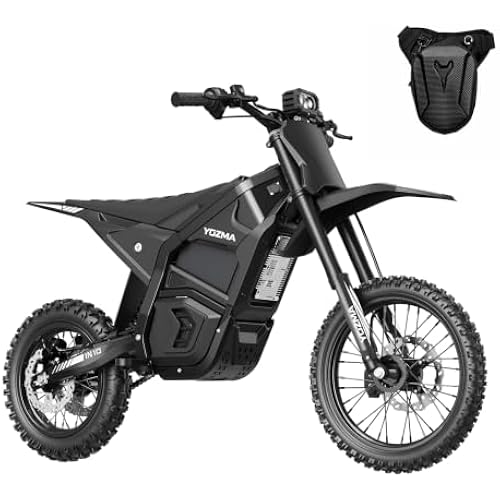 Yozma IN10 Electric Dirt Bike, 3000W Peak Mid- Drive Motor E Dirt Bike
