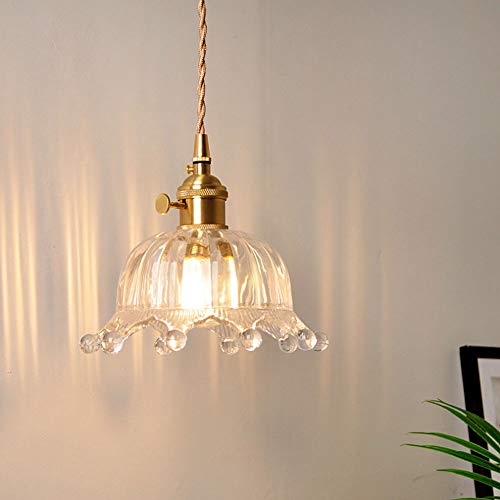 Lampe à suspension en verre minimaliste avec diffuseur de lumière doux - 5