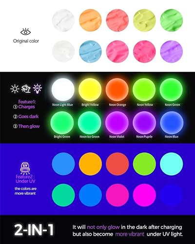 Fantastory Glow In The Dark Acrylic Paint thumb #1
