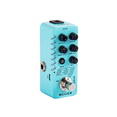MOOER E7 Polyphonique Pédale de synthèse pour guitare - Les Beatles, Paul McCartney, John Lennon, RIngo Starr, George Harrison MOOER E7 Polyphonique Pédale de synthèse pour guitare – Image 3