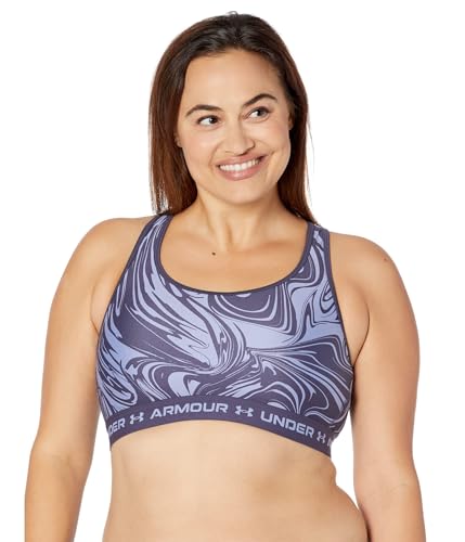 Image of Under Armour Cross-Back Mid Impact Bra