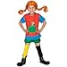 Produktbild Pippi Langstrumpf Micki & Friends Kostüm für Mädchen  Karneval Kostüm für Kinder, Faschingskostüme, Kinderkostüme, Halloween Kostüm  Kinderkleid für Kinder von 2 bis 4 Jahre