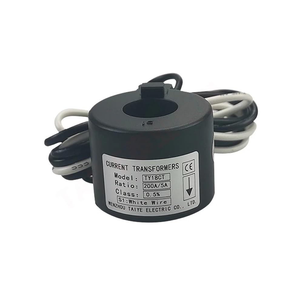 Clamp Current Transformer toroidal Current Transformer KCT18 50A 75A 100A 150A 200A Din Rail CT Sensor(50A)