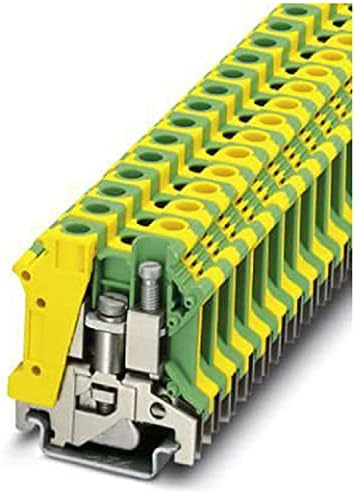 Phoenix² USLKG 10 N Green, Yellow - TERMINAL BLOCKS (10.2 mm, 45.8 MM)