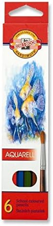 Koh-I-Noor Fish Aquarell Coloured Pencils (Set of 6)