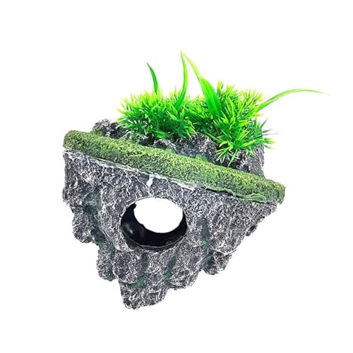 水族館の隠れ家神聖な洞窟魚タンクエビの繁殖装飾品の造園シンプルな水族館の飾り