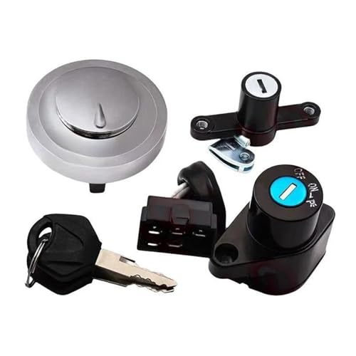 Cerradura de encendido y tapa de combustible premium para Kawasaki Vulcan VN900