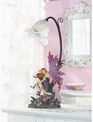 38832 Wholesale Orchid Fairy Table Lamp Small Collectible Items Coin Figure Whmart Collection