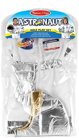 Melissa and Doug Astronaut Role-Play Costume Set (Pretend Play, Machine-Washable, for Children 3-6 Years Old) 8 417c BLT57L. AC