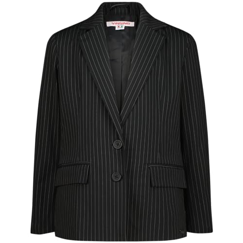 Vingino Girl’s Tristy Casual Blazer, Deep Black, 14 Jahre