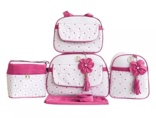 Kit Bolsa Maternidade Menina 6 Peças