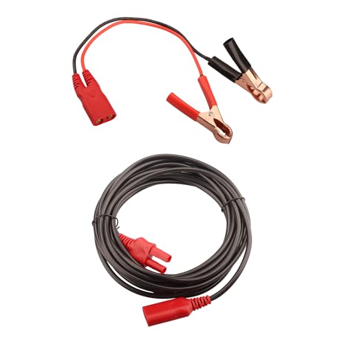 PPTK0027 20FT Extension Cable and PPTK0025 Ect Battery Clipset Fit for Power Probe 3Ez/3/3S Power Circuit Probe Kit Extension Cord Crocodile Clip SetPPTK0027 PPTK0025