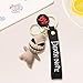 sparkleing Oogie Boogie Silicone Keychain, Nightmare Before Christmas Spooky Character Bag Charm, Funny Horror Cartoon Accessory for Halloween Party, Car Keys & Goth Lover Gifts