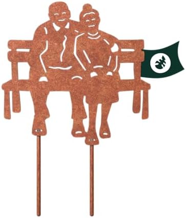 Solar Weihnachtsmann Gartenstecker - 80cm Festliche Außenbeleuchtung Mit Rentier