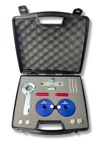 CASTEX Herramientas de la Correa de distribución Kit de Calado de Distribución para Coche compatibile con Ford Focus 2.0 TDCi EcoBlue - Made in EU