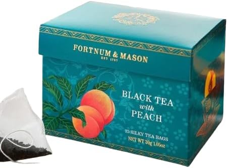 フォートナム＆メイソン Fortnum &amp; Mason フレーバーティー ピーチ 15TB ティーバッグ 15個