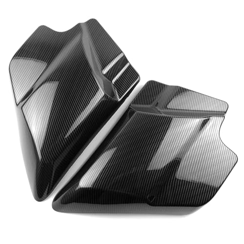 Panneaux latéraux en carbone noir pour Harley Touring Electra Street Glide 2009-2020