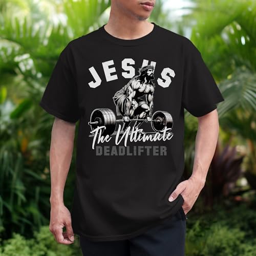 Christian Deadlift Shirt – Religious T-Shirt – The Ultimate Deadlifter Shirts – Christians Gifts3