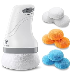 Body Sculpting Machine, Cellulite Massager Electric with 9 Washable Pads, Body Massager for Belly/Leg/Arms