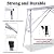 Scaffolding Scaffolding Equipment Portable Fold Work Platform Household Multipurpose Scaffold Tower Ladder Stool Bench for Decoration, Painting Walls - Adjustable Length and Height,F(F)