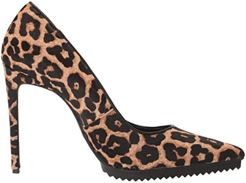 DKNY Women's Slip-on Classic Pointed Toe Pump, Leopard, 9 | Image 5