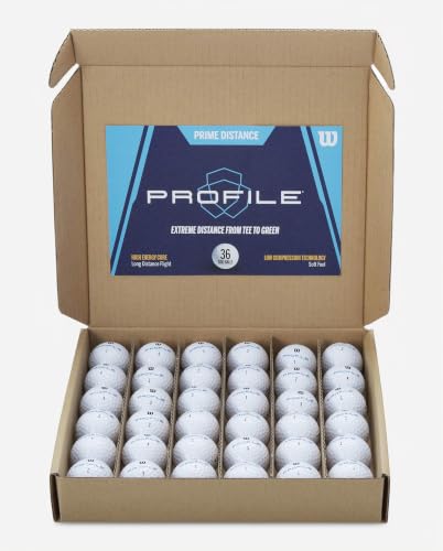 Wilson Profile Distance Golf Balls