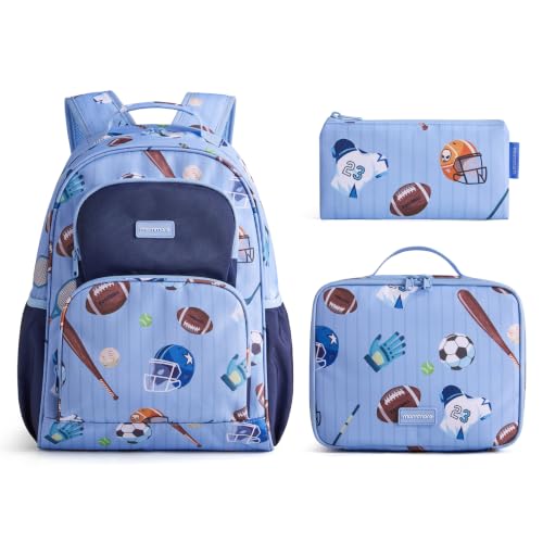 Image of mommore Kids Backpack Set Kindergarten School Bookbag for Boys Girls