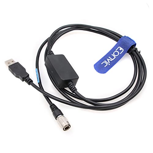 Eonvic USB Download Data Cable Hirose 6pin Total Stations Data Cable for Nikon Total Stations DTM-322/352/452C/532 NPL-332 - Image 2
