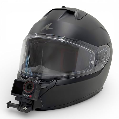 Chin Mount pour Casques de Moto Shark SKWAL Compatible GoPro et Insta360
