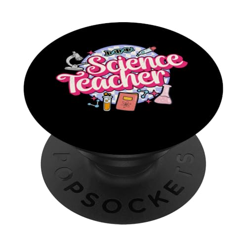 Science Teacher Science Vibes Retro Teacher Back To School PopSockets PopGrip Intercambiable Science Teacher Science Vibes Retro Teacher Back To School PopSockets PopGrip Intercambiable