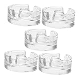 Mikinona 5stücke Glasgewichte Zum Gären Kleine Gärgewichte Aus Transparent Zum Einmachen Für Sauerkraut Craft-produkte Obst Und Gemüse