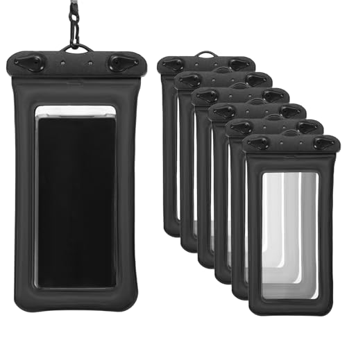 Pochette étanche flottante PATIKIL lot de 6 pour éviter la perte de téléphone dans l'eau