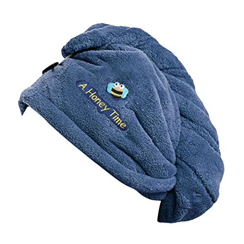 Toalha de Secagem de Cabelo Comprido - Toalhas de Cabelo de Secagem Rápida Ultra Absorvente,Toalhas