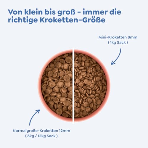WOW Dog Hunde Trockenfutter Huhn | für ausgewachsene Hunde, 32% Fleischanteil, getreidefrei | 6 kg / 2er Pack