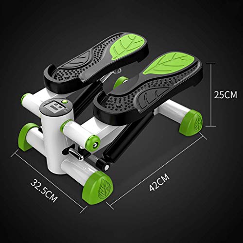 Mini stepper hydraulique vert MU pour fitness à la maison et body sculpting