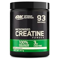 Optimum Nutrition Creatina Micronizzata in Polvere, Senza Aroma, 317g, 93 Porzioni