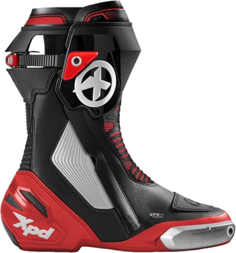 Bottes de moto étanches XPD XP9-S noir 41 équipement motard pluie
