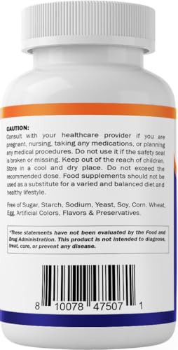 Vitamatic NAC Supplement N-Acetyl-L-Cysteine (NAC) with Milk Thistle 50:1 Extract - Supports Immune, Respiratory, Liver Health, 1200 mg per Serving, 120 Veg Capsules - Thumbnail 7