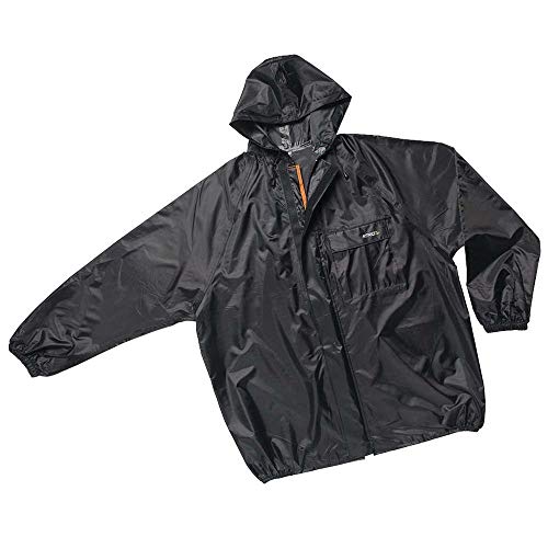 Multilaser Capa De Chuva Com Toca + Calça Street Moto Tam. Gg Sem Forro E Impermeável Preta Atrio -