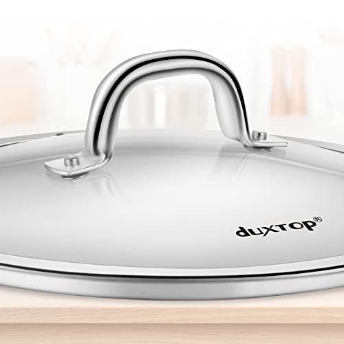 Duxtop Cookware Glass Replacement Lid (Interior Diameter: 7-3/4Inch, Exterior Diameter: 8-3/8Inch) #TOP1