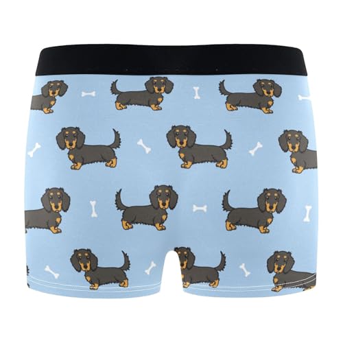 ZZKKO Men's Underwear Briefs Robots Retro Monsters Black Men's Boxer Briefs,Trunks Underwear for Men S-XXL3