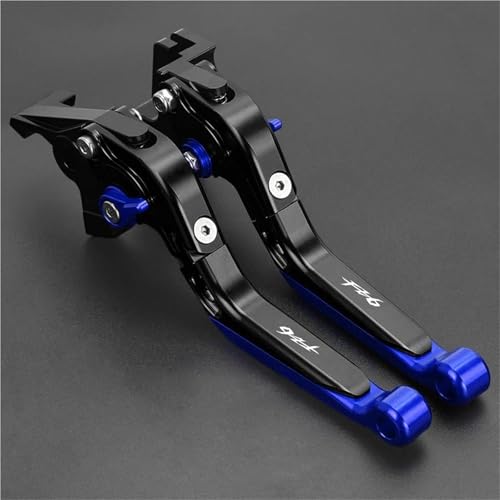 Poignées de guidon antidérapantes et leviers moto pour Yamaha FZ6