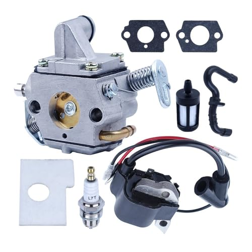Carburateur pour MS180 017 018 avec bobine d'allumage et tuyau