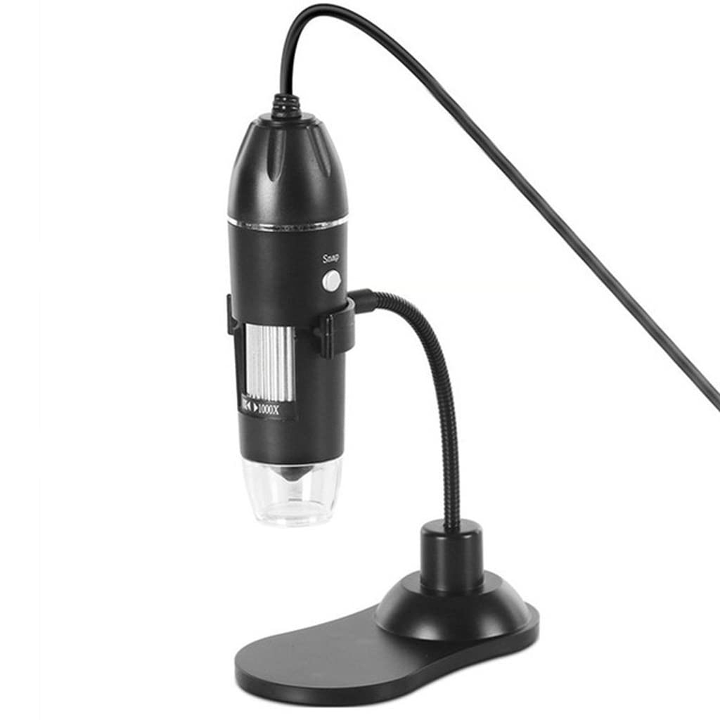 SaryEdge Adjustable 1000X/1600X USB digital microscope camera 3 in 1 electron microscope with 8 light zoom magnifying glass,Type a-1000x,Type a-1000x