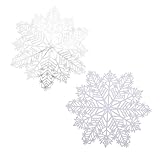 Photo Gallery mothnur 2 pezzi tovagliette natalizie forma fiocco bianco antiscivolo decorazioni da per feste natale e pranzi festivi Photo Gallery mothnur 2 pezzi tovagliette natalizie forma fiocco bianco antiscivolo decorazioni da per feste natale e pranzi festivi