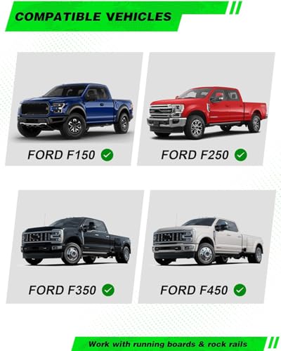 Image of TRUMGETA 2X Truck Mud Flaps Fit for Ford F150 F250 F350 F450 Splash Guards Off-Road Style