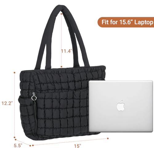 Bolso tote acolchado Herald para mujer miniatura 7