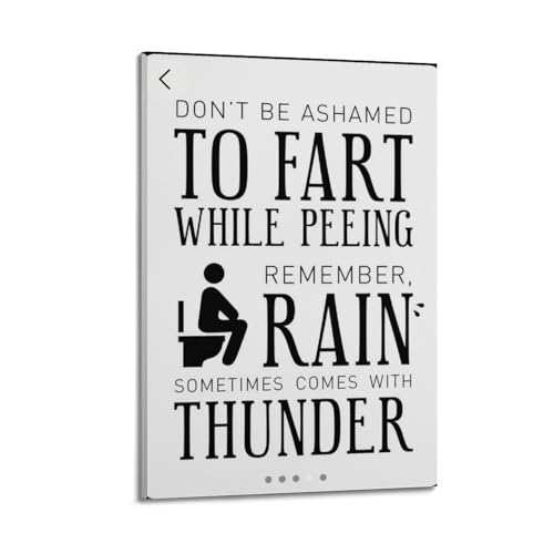 Affiches To Fart art mural vintage sous cadre 30x40cm pour décoration de salon et chambre