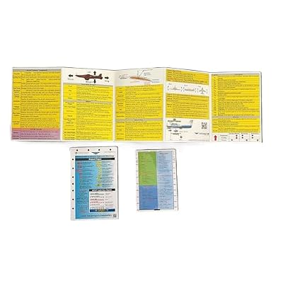 Crystal Pilot Private Pilot VFR Study Guide-1 + Acronym Cheat Sheet + Airport Markings Cheat Sheet