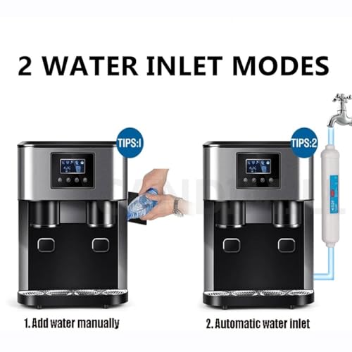 Máquina eléctrica para hacer hielo con tanque de agua 1.8L miniatura 4